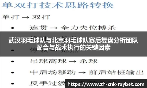 武汉羽毛球队与北京羽毛球队赛后复盘分析团队配合与战术执行的关键因素